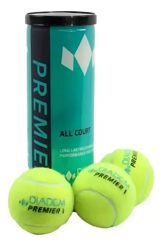 DIADEM Diadem Premier All Court tennis ball - all-court felt, for outdoor hard and indoor hard and all-court courts rated 4.3/5 stars