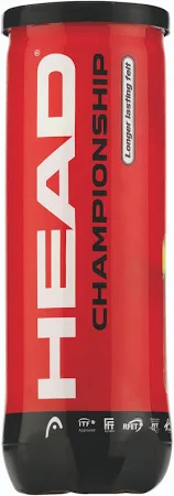 HEAD HEAD Championship tennis ball - all-court felt, for outdoor hard and indoor hard and all-court courts rated 4.1/5 stars