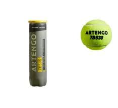 ARTENGO / KUIKMA Artengo TB530 tennis ball - durable synthetic-blend felt felt, for all-court and outdoor hard courts rated 3.9/5 stars
