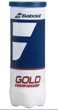 BABOLAT Babolat Championship Gold tennis ball - all-court felt, for outdoor hard and indoor hard and all-court courts rated 4.1/5 stars