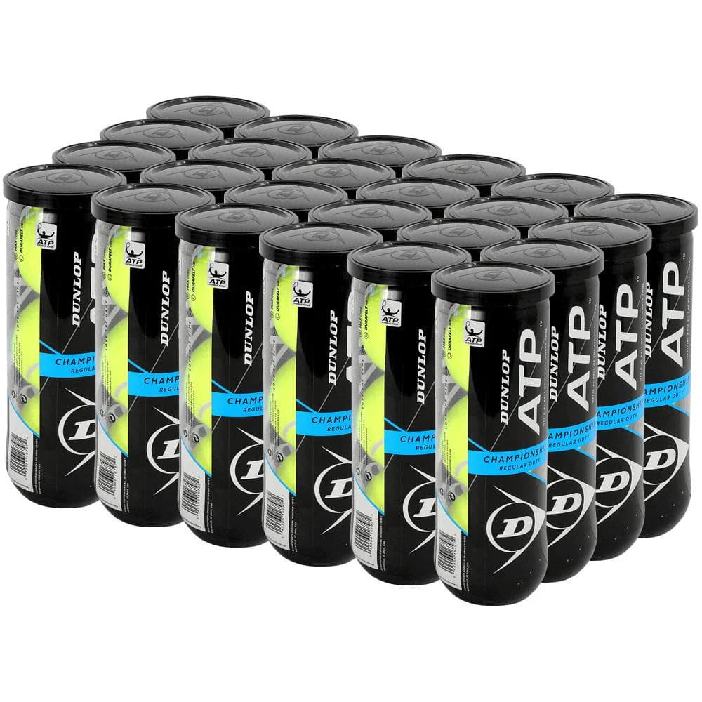 DUNLOP Dunlop ATP Championship (Multiple) tennis ball - all-court felt, for outdoor hard and indoor hard and all-court courts rated 4.2/5 stars