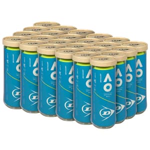 DUNLOP Dunlop Australian Open (Multiple) tennis ball - premium all-court felt, for outdoor hard and indoor hard and all-court courts rated 4.7/5 stars