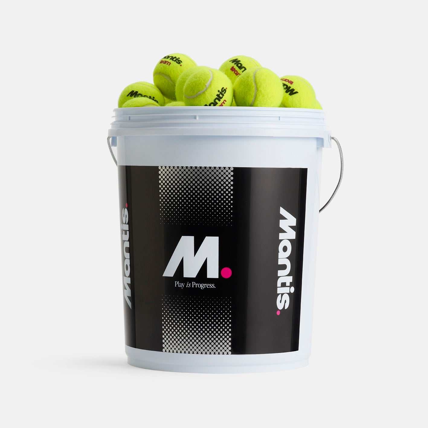 MANTIS Mantis Team Pressureless tennis ball - pressureless felt, for ball machines and training and all-court courts rated 4.2/5 stars