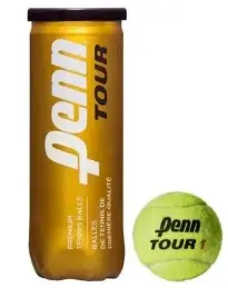 PENN Penn Tour tennis ball - premium all-court felt, for outdoor hard and indoor hard courts rated 4.5/5 stars