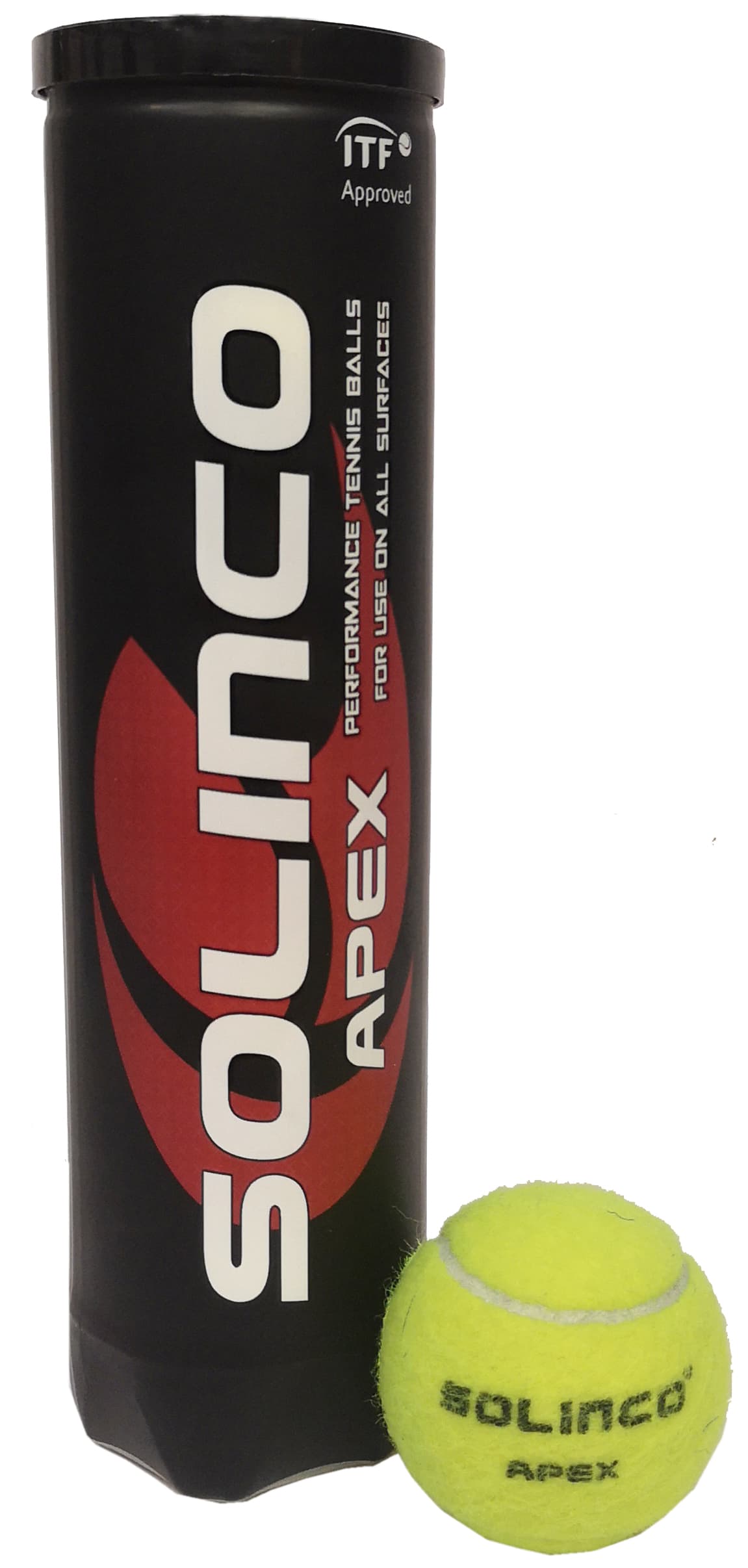 SOLINCO Solinco All Court tennis ball - all-court felt, for outdoor hard and indoor hard and all-court courts rated 4.4/5 stars