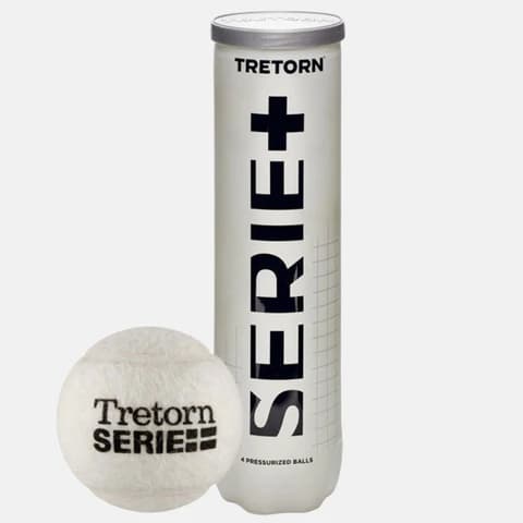 TRETORN Tretorn Serie+ tennis ball - premium all-court felt, for outdoor hard and indoor hard and clay courts rated 4.6/5 stars